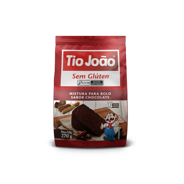 Tio João Mistura para Bolo Sabor Chocolate - 270 g