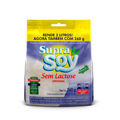 Alimento em Pó SupraSoy Original Sem Lactose - 260 g