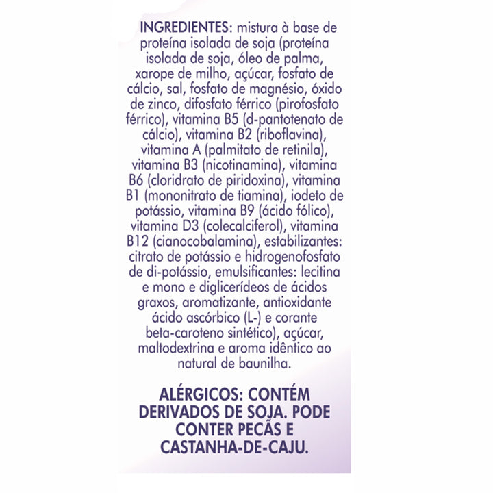 Alimento em Pó SupraSoy Original Sem Lactose - 260 g