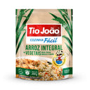 Tio João Cozinha Fácil Integral - 200 g Arroz Integral + Vegetais
