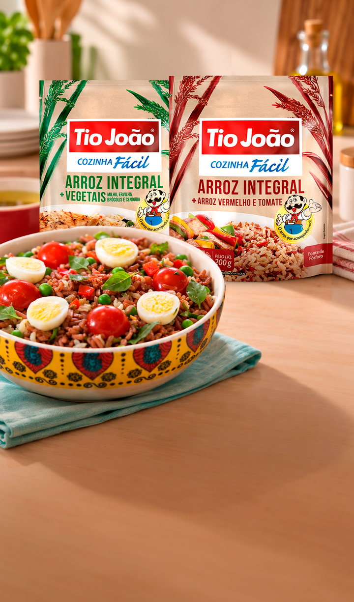 Praticidade e sabor para seu dia a dia.