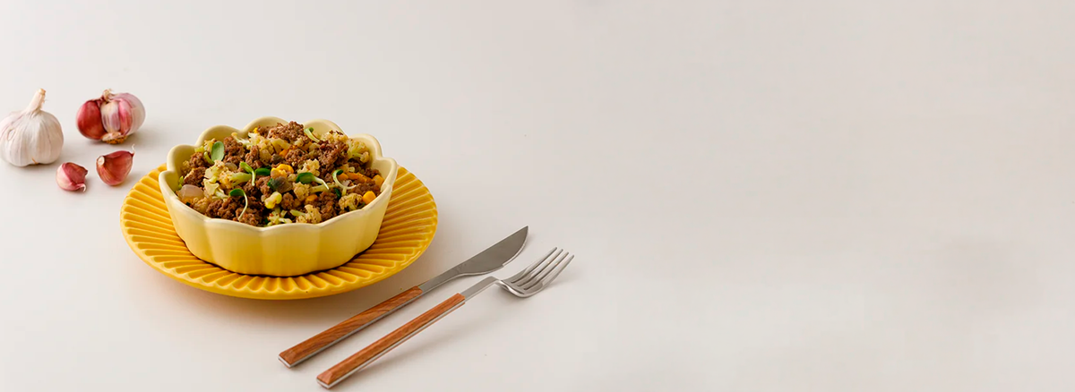 Arroz de Forno com Couve-Flor