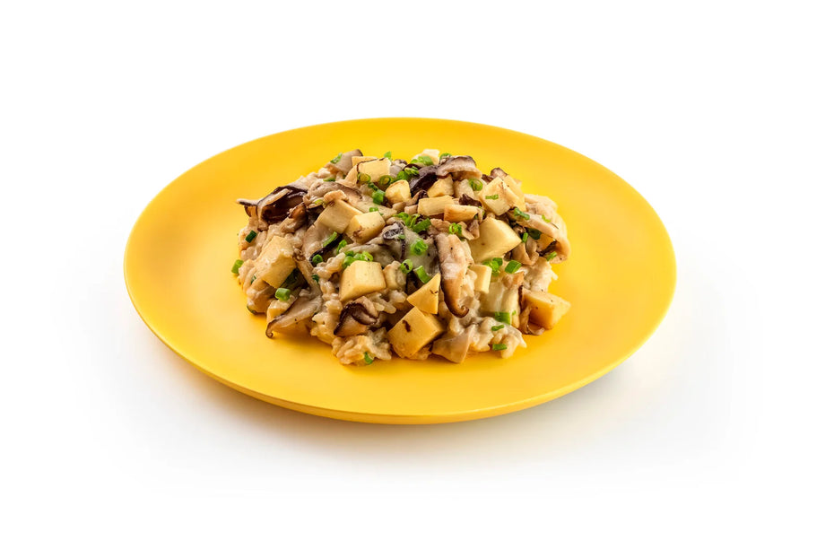 Risoto de Palmito Grelhado e Shitake