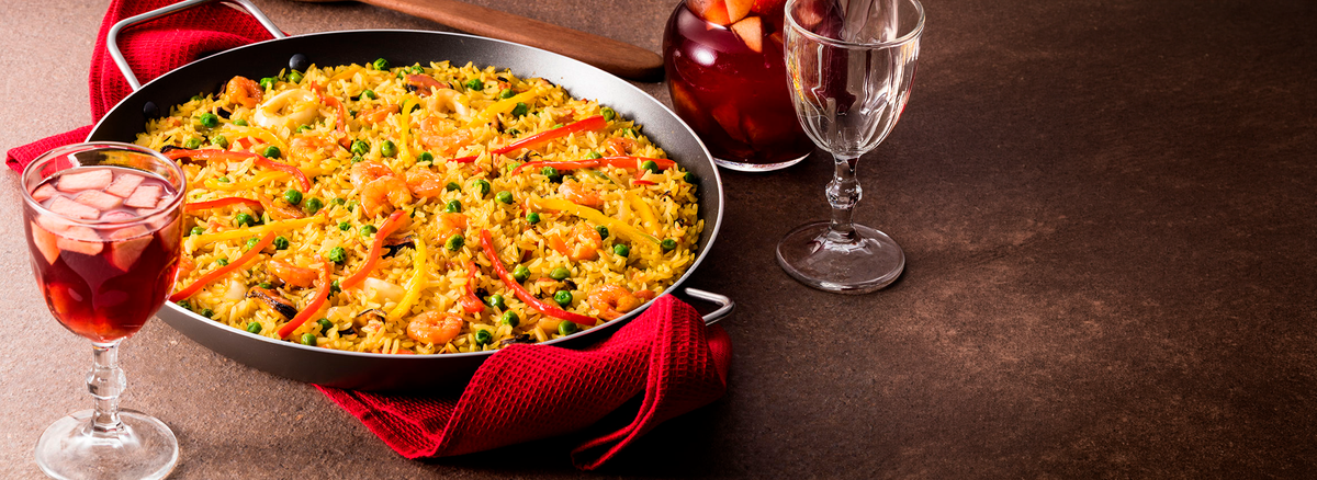 Paella de Frutos do Mar