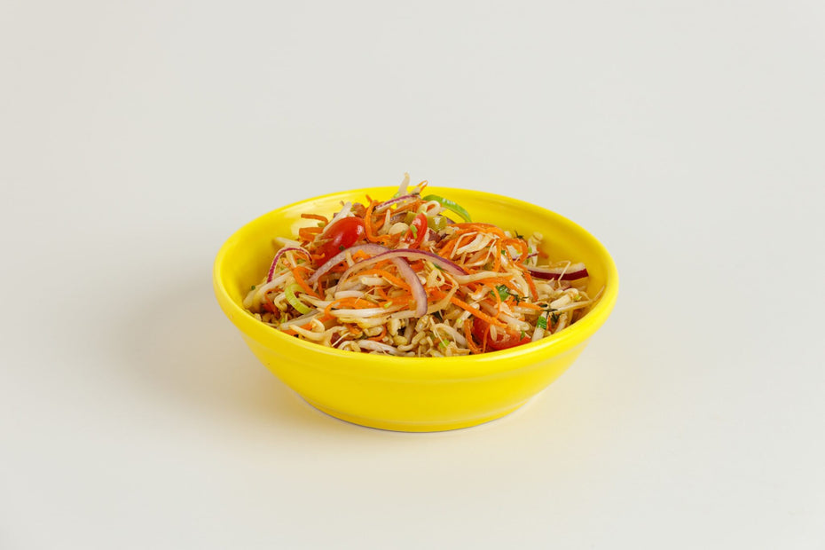 Salada de Arroz com Broto de Feijão