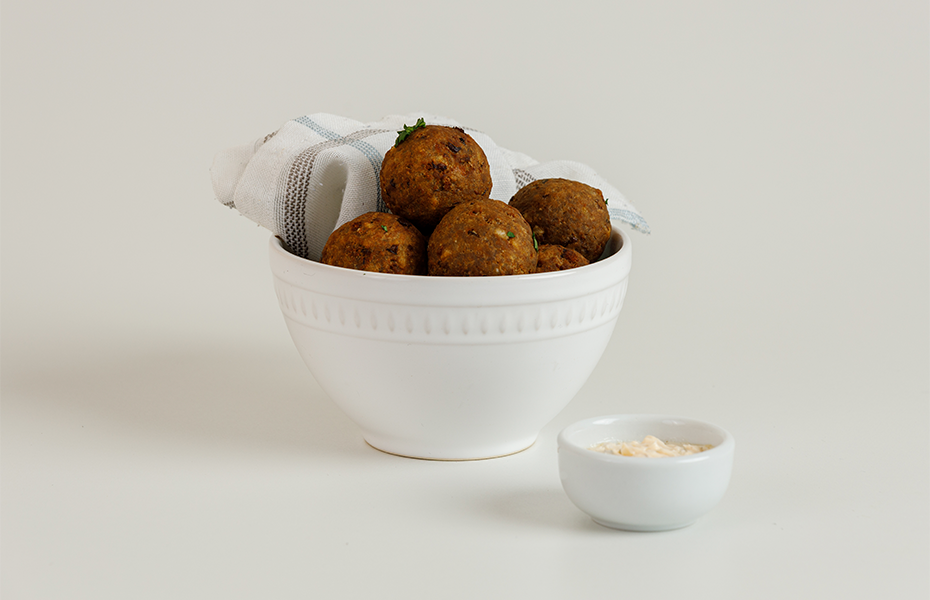 Bolinho de Arroz com Lentilha