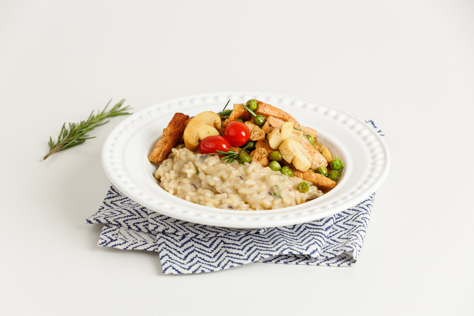 Tiras de Salmão com Cogumelos