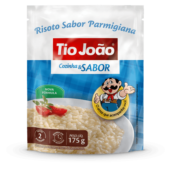 Tio João Cozinha & Sabor - 175 g Risoto à Parmigiana